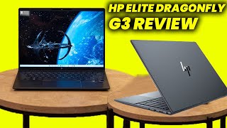 HP ELITE DRAGONFLY G3 REVIEW 2024 HP TOUCH SCREEN LAPTOP [upl. by Adnoryt978]