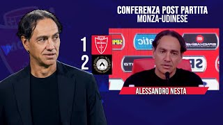 ⚠️CONFERENZA NESTA post MONZAUDINESE 12  LE PAROLE DI NESTA PRESS CONFERENCE [upl. by Ennasil]