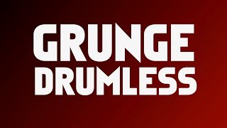 Grunge Rock Backing Track For Drums [upl. by Lrad]