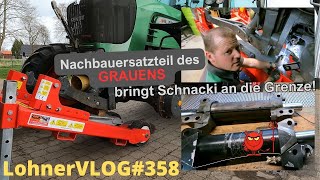 LohnerVLOG358 Nachbau Ersatzteil Lenkzylinder von GRANIT für den Fendt 926 passt nicht I Notfall [upl. by Elisabetta]