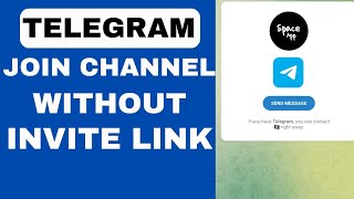 How To Join Telegram Private Channel Without Invite Link [upl. by Aenad]