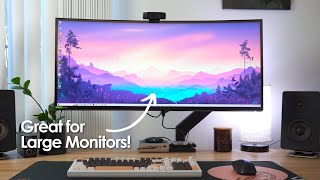 VIVO Premium Heavy Duty Monitor Arm Review Best Value Monitor Arm [upl. by Saphra]