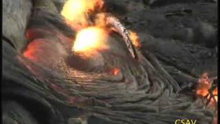 CSAV Hawaii Flame Bubbles on Kilauea Volcano [upl. by Izy]