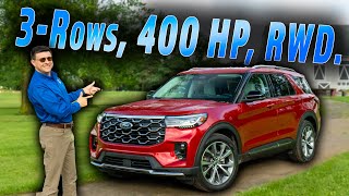 2025 Ford Explorer Review  Fun For The Whole Family [upl. by Stedman229]