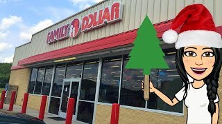 LIVE FAMILY DOLLAR SHOP WITH ME  CUTE 1 FINDS FOR CHRISTMAS [upl. by Blayze739]