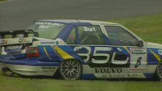 1990s British Touring Cars  Crash Highlights  Volvo at Velocity [upl. by Ailugram]