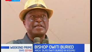 Bishop Owiti Buried Arch Silas Owiti buried in Kisumu [upl. by Reyem447]