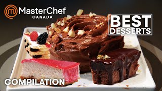 Best Desserts From MasterChef Canada Season 4  MasterChef World [upl. by Baugh]