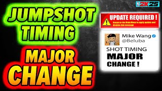 Jumpshot Timing MAJOR CHANGE [upl. by Naujahs]