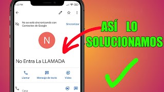 NO puedo RECIBIR LLAMADAS en mi CELULAR👉Solución 2024 [upl. by Hajidahk]