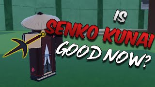 Is Senko Kunai Now Good or Still Bad  Shindo Life [upl. by Stag163]