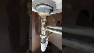 Changing Rusted Sink Drain plumbing homerepair [upl. by Akyeluz66]