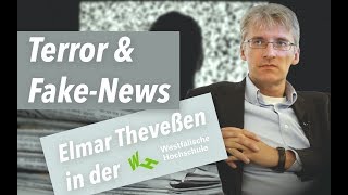 Journalismus in der Kritik Elmar Theveßen an der Westfälischen Hochschule [upl. by Eerased931]