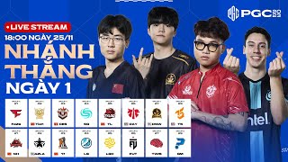 🔴 PGC 2023  NHÁNH THẮNG  NGÀY 1 🇻🇳 CES 🇨🇳 17 FAZE 🇰🇷 DNW SQ 🇨🇳 TL 🇹🇭 DAY 🇹🇭 T5 TWIS [upl. by Shear]