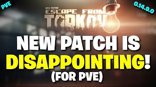 Escape From Tarkov PVE  What Was Added To PVE With Patch 01490 Its Not Much [upl. by Louise]