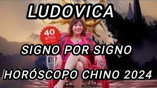 HOROSCOPO CHINO 2024 SIGNO POR SIGNO por LUDOVICA SQUIRRU [upl. by Clift]