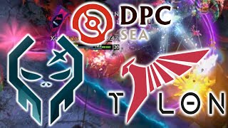 MAJOR DECIDER  TALON ESPORTS vs EXECRATION  DPC SEA 2023 TOUR 3 DIV 1 DOTA 2 [upl. by Vanya447]