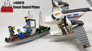 LEGO 60015 Coast Guard Plane Speed Build and Review [upl. by Jarrad]