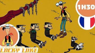 🤠 Lucky Luke fait régner lordre  🤠  Compilation FR [upl. by Madelene]