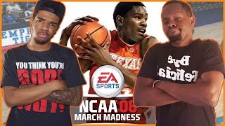 MARCH MADNESS BUZZER BEATER  NCAA March Madness 2008 Gameplay  ThrowbackThursday [upl. by Nyrraf]