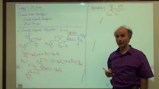 Razavi Electronics 1 Lec 40 CommonGate Stage [upl. by Ihculo]