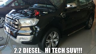 2017 Ford Everest Titanium 22 4x2 review  sync 3 system  Philippines [upl. by Hardan]