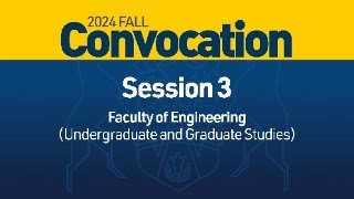 2024 Fall Convocation  Session 3 [upl. by Namijneb]