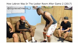 NBA FINALS 2017 ALL LOCKER ROOM VIDEOS LEBRON AND GOLDEN STATE FULL VERSION ORIGINAL CREATOR [upl. by Lucila]