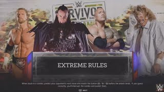 HHH vs Undertaker Vs Mankind vs The Rock [upl. by Oika]