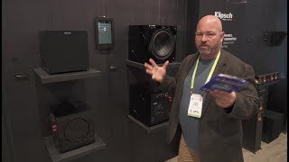 CES 2018 Klipsch Cseries compact subwoofers  Crutchfield video [upl. by Charlie]