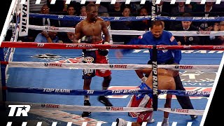 Terence Crawford Makes Dulorme Bend the Knee for Knockout Victory To Win First 140 lb Belt [upl. by Akzseinga720]