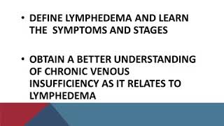 Lymphoedema venous edema chronic venous insufficiency treatment decongestive therapy [upl. by Backler]