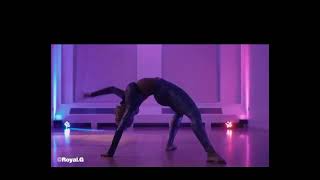 RoyalG Dance Routine Headstand Walking Solits [upl. by Noyahs225]