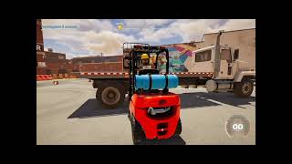 LAVORIAMO IN UN MAGAZZINO COL MULETTO FORKLIFT SIMULETOR GAMEPLAY ITA 1 [upl. by Brocky]