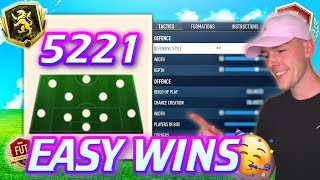 BEST 5221 CUSTOM TACTICS POST PATCH FIFA 23 ULTIMATE TEAM [upl. by Ylrehc]