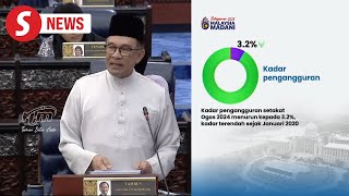 Budget 2025 Malaysias GDP growth is projected to be between 45 to 55 next year [upl. by Kaleb396]