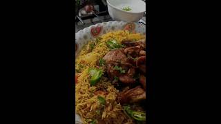 Arabic Rice and Chickencookingshorts foodlover short arabicfood [upl. by Ahset622]