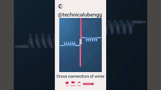 Cross connection of wires enggineering innovation technology shorts [upl. by Enymsaj194]