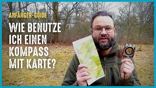 Wie benutze ich einen Kompass mit Karte AnfängerGuide [upl. by Nynnahs]