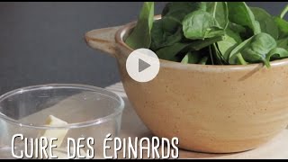 Comment cuire des épinards [upl. by Ardnod]