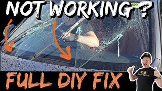 BMW Windscreen Washers NOT WORKING lets fix it FOR FREE 😱 [upl. by Anirbys322]