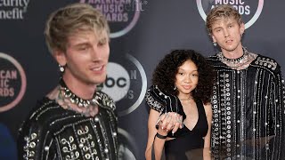 AMAs Machine Gun Kelly Has DaddyDaughter Date Night [upl. by Garap945]