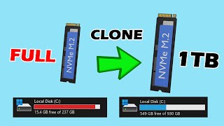 How to Clone HDDSSD to A New SSD [upl. by Naellij]