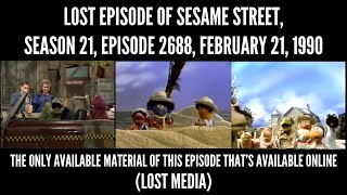 Lost Episode of Sesame Street Season 21 Episode 2688 Gina and Mike practice driving Lost Media [upl. by Yhtir]