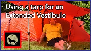 Tarp Vestibule  Add a new dimension to your Tent featuring The Hilleberg Tarp 5 and Kaitum 3GT [upl. by Wilcox]