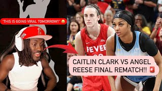 Caitlin Clark Vs Angel Reese REMATCH Preview Fever Vs Sky Film Breakdown [upl. by Esma]