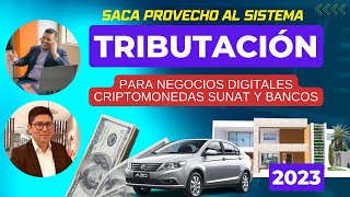 💲SACA PROVECHO AL SISTEMATRIBUTACIÓN PARA NEGOCIOS DIGITALES CRIPTOMONEDAS SUNAT Y BANCOS 2023 [upl. by Aiynot]