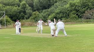 Chagford 1st 11 host Plympton CC Jake scores a ton [upl. by Rattan]