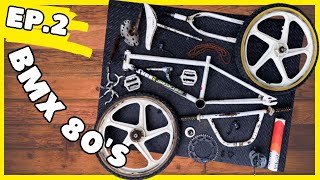 RENOVATION BMX 80s  épisode 2  Décapage et peinture DIY [upl. by Einaj167]