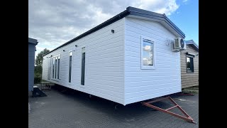 Nowy domek holenderski 56m2 trzy sypialnie  DMK Mobile home 14x4m three bedrooms [upl. by Anikes223]